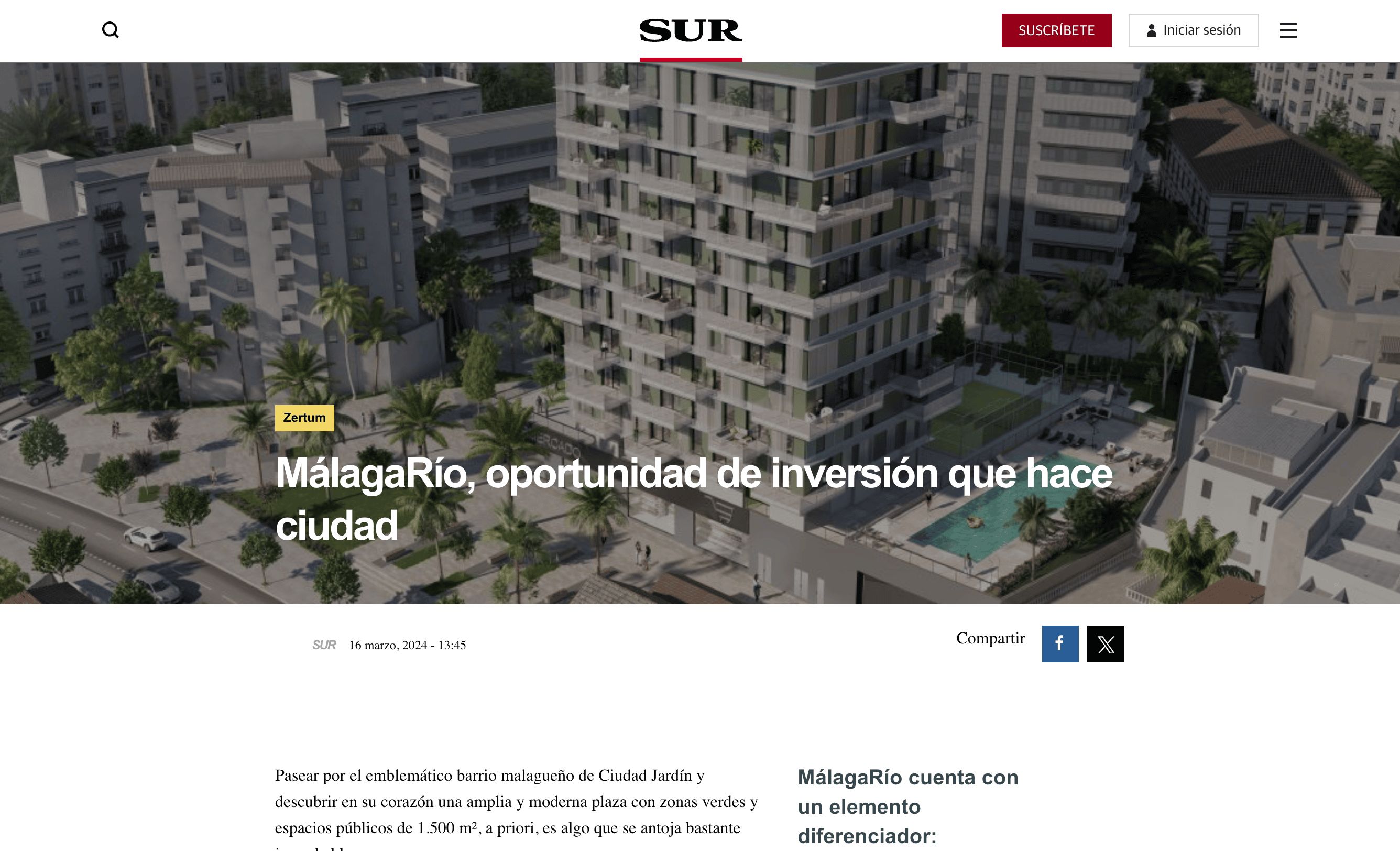 MálagaRío, oportunidad de inversión que hace ciudad