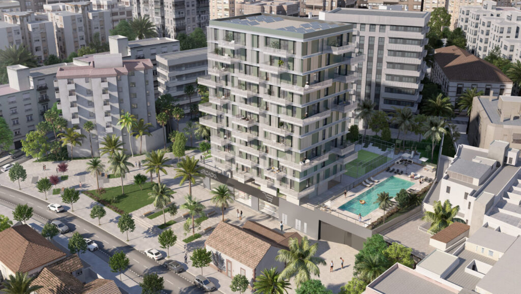 Vista general de MálagaRío