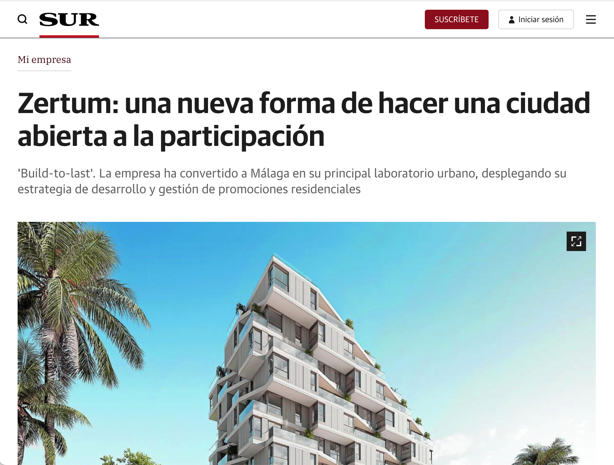 Zertum: una nueva forma de hacer una ciudad abierta a la participación